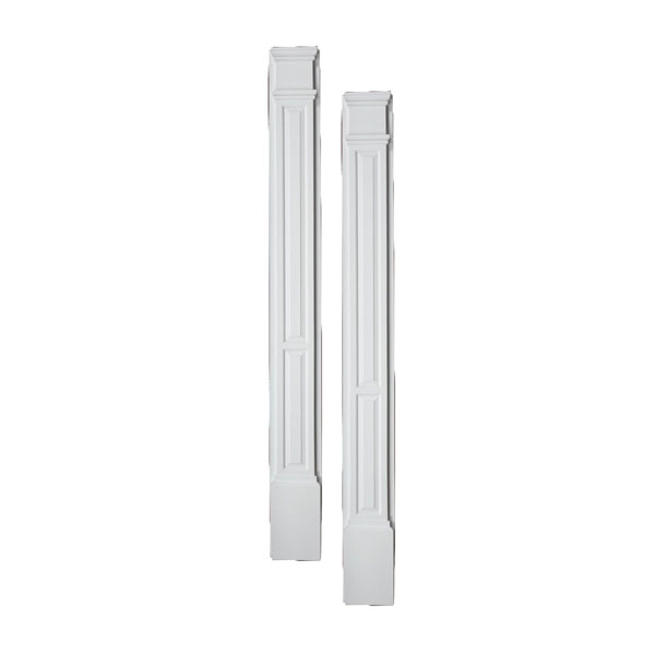Fypon Raised Panel Pilasters, Fypon Interior Raised Panel Pilasters, Fypon Raised Panel Door Pilasters, Fypon Raised Panel Window Pilasters, Fypon Exterior Raised Panel Pilasters
